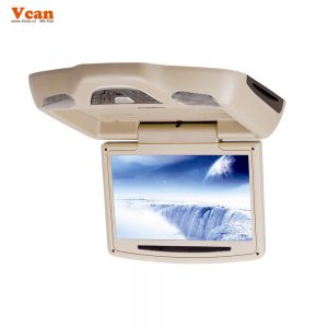 10.2 inch roof mount monitor usb sd dvd player ceiling flip down screen tm-1020 3
