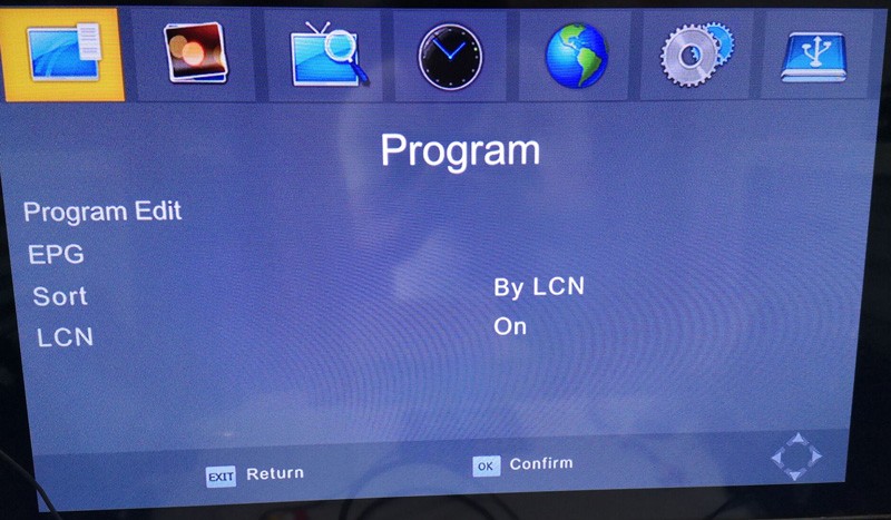 4 Antenna DVB-T24 new model OSD menu 4