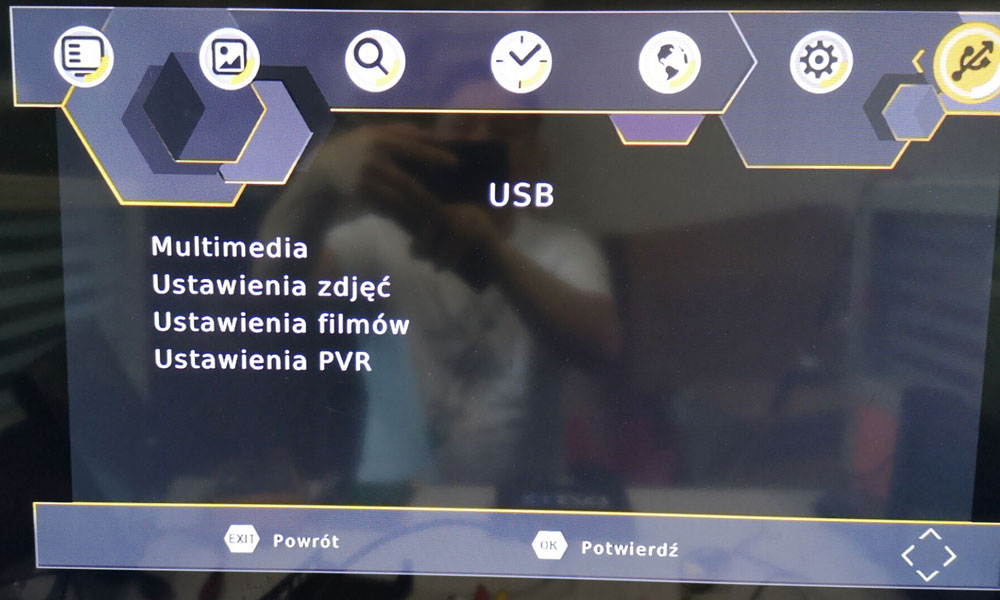 Poland DVB-T2 DVB-T TV box download software upgrade firmware for Polish Polski H265 HEVC H264 6