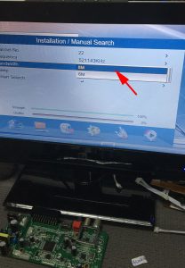 8M ISDB-T TV
