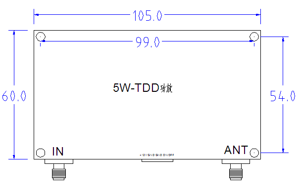 TDD PA Power Amllifer Module երկկողմանի փոխանցման փոխանցման համար 1W 2W 5W 10W 15W 20W 9 TDD PA Power Amplifier Module for two-way transceiver transmission 1w 2w 5w 10w 15w 20w 4