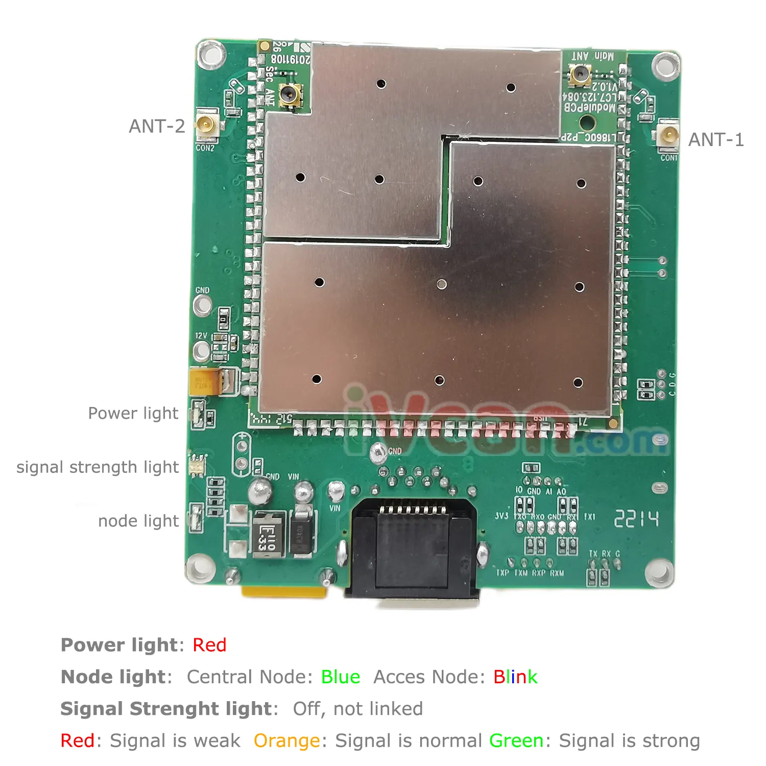 Two-way UAV Wireless Video Data RC Control Link module long-range bidirectional transceiver Transmitter-Receiver Vcan1681 20 drone uav wireless video data rc control link module board without PA light define