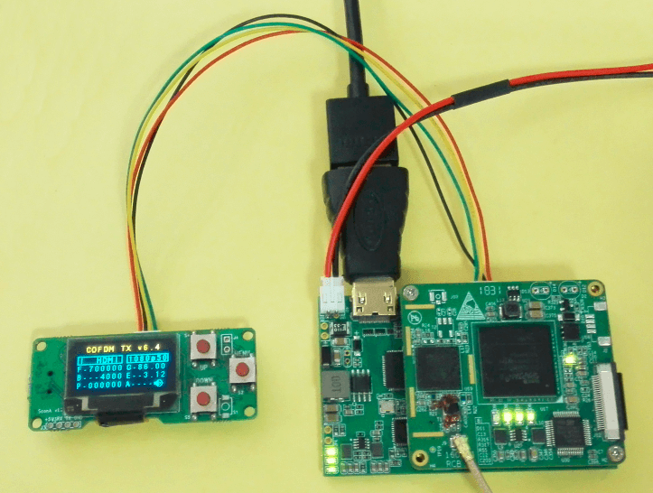 Ծածկագրել խորհուրդ COFDM Wireless Video հաղորդիչ 33 Encode Board for COFDM Wireless Video Transmitter 18