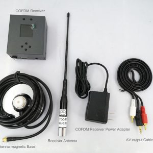 COFDM 視頻發射器-接收器 AV 輸入 HDMI 輸出 FPVir無線10km-15km-30km遠距離更便宜更遠COFDM-912T cheapest cofdm wireless video transmitter