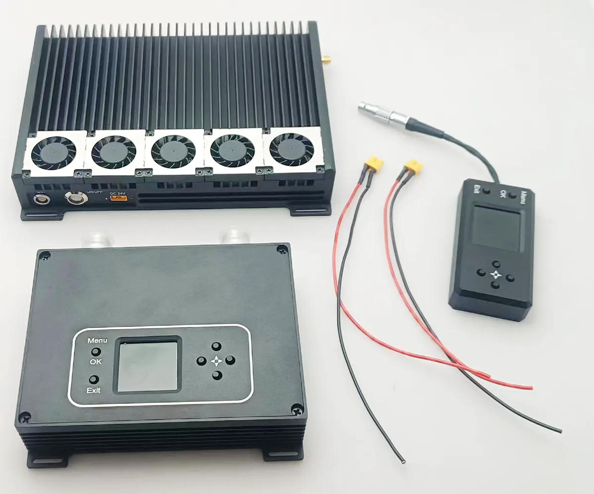 cofdm digital video transmitter and receiver 10-20 watts power amplifier