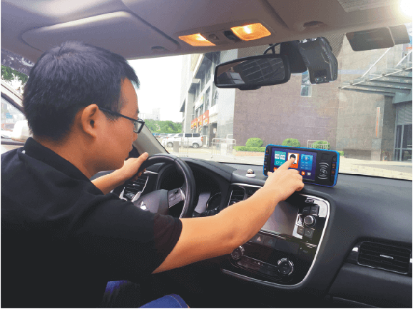 android taxi mobile data terminal