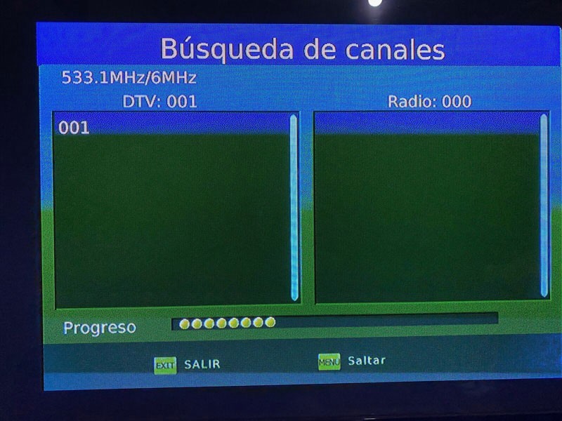 ISDB-T9821 Testowany w Hondurasie 2 ISDB-T9821 Tested in Honduras 1
