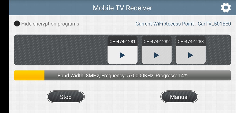 WIFI DVB-T2 Tuner Digital TV DVB-T Receiver for Android phone and pad Vcan1654 33