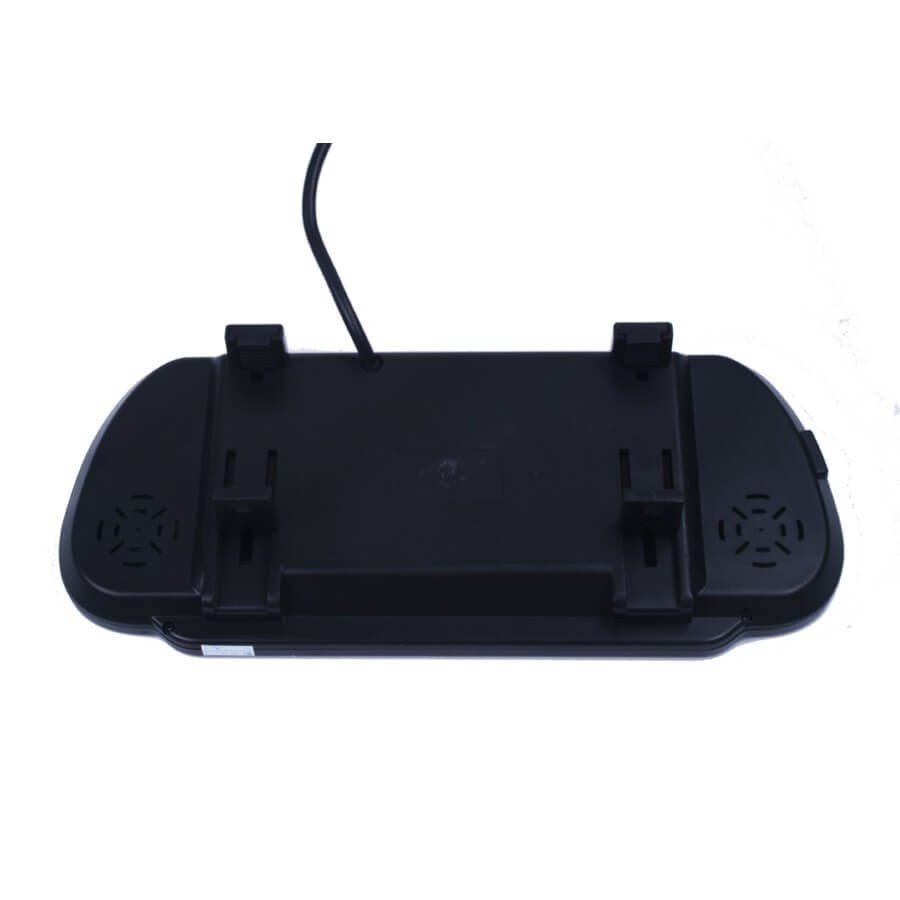 7 Inch Car Mirror Monitor Touch Button Auto Vehicle Parking Rear View Reverse HD Two inputs, install at original mirror RVM-700 30