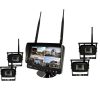 7 inch wireless DVR quad monitor