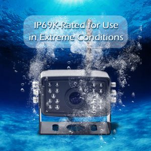 7 inch Truck DVR Quad Monitor with HD Night Vision Camera for Truck vehicle with SD card Vcan1667 7