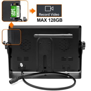 7 inch Truck DVR Quad Monitor with HD Night Vision Camera for Truck vehicle with SD card Vcan1667 4