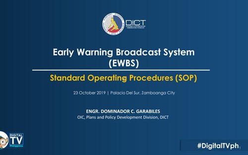 Philippines ISDB-T EWBS 8