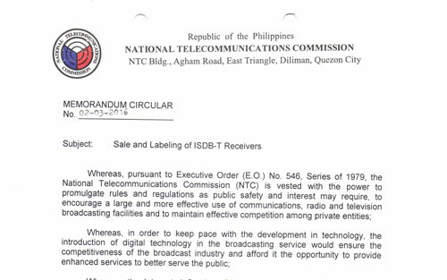 Phillipines gov requirement