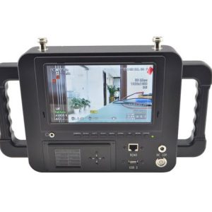 7 Ricevitore wireless COFDM in pollici Monitor LCD HD Ricevitore video Schermo parasole per sistema di trasmissione del trasmettitore 8 7 Inch COFDM wireless receiver HD LCD Monitor Video Receiver Sun Shade for transmitter transmission system 1