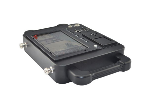 7 IRicevitore wireless COFDM in pollici Monitor LCD HD Ricevitore video Schermo parasole per sistema di trasmissione del trasmettitore6Immagine 7 Inch COFDM wireless receiver HD LCD Monitor Video Receiver Sun Shade for transmitter transmission system - Image 4