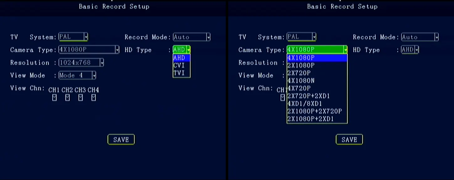 4 8 Channel mobile DVR MDVR setup