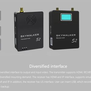 COFDM Digital Video Transmitter Receiver wireless HD video transmitter TX UX for UAV 3