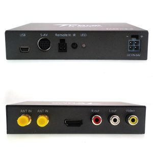 Car DVB-T2 H265 two diversity antenna high-speed automobile digital tv receiver DVBT H264 MPEG4 1080p HDMI out DVB-T267 DVB-T269 4