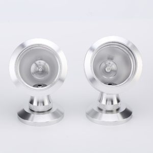 TAB-1B Car Tweeter Aluminum Alloy Base Treble Seat Tweeters Non-destructive Installation Metal Speaker Bracket Boxes Automotive Treble cup bracket cover 2