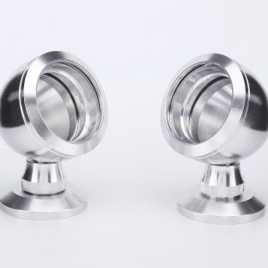 TAB-1B Car Tweeter Aluminum Alloy Base Treble Seat Tweeters Non-destructive Installation Metal Speaker Bracket Boxes Automotive Treble cup bracket cover 3