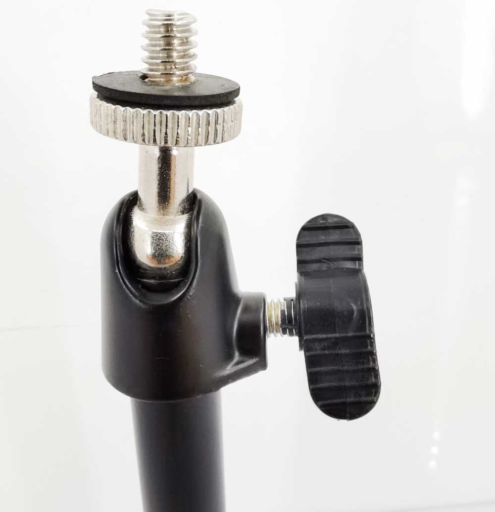 WSupport de montage mural pour les mini caméras de sécurité mMini standard d'installation de métal de base360 DSupport de support de rotation de degré Vcan16865Image Wall Mount Bracket for Mini Security Cameras, mini standard install base metal 360 Degree Rotation Holder Stand Vcan1686 - Image 4