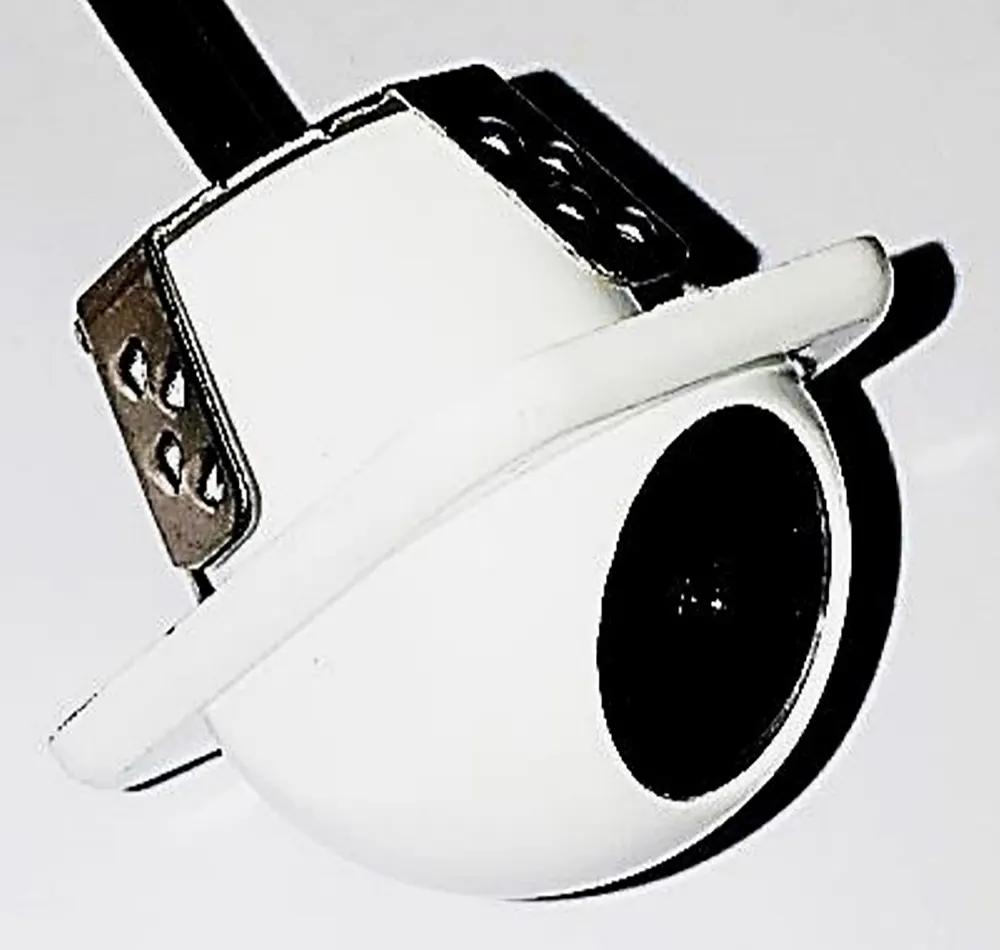 white color rear view camera vcan1624