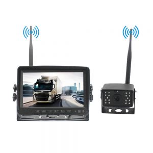 7 inch quad monitor wireless camera DVR for auto mobile truck Vehicle screen rear view monitor reverse backup recorder wifi camera 5