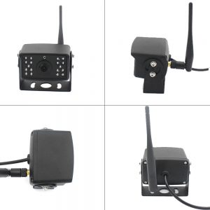 7 inch quad monitor wireless camera DVR for auto mobile truck Vehicle screen rear view monitor reverse backup recorder wifi camera 8