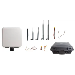 80KM wireless transmitter-receiver Video Data RC Transmission System HDMI SDI long-range low latency Vcan1702 1