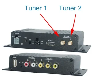 Why does a car tv box need two tuners two antennas? 2