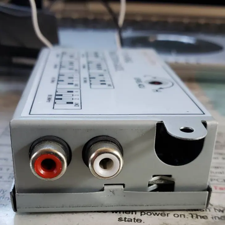 7-CH FM Modulator 7 channel frequency FM radio transfer AUX audio to in-car speaker stereo PLL 12