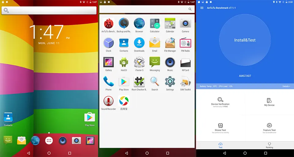 7 inch Android monitor with NFC 5