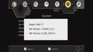 DVB-T2-OSD-Menu-System-information-hw-sw-version