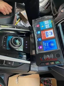 Android MDT mobile data terminal taxi bus truck fleet app 7 inch 3 RS232 1 RS485 rugged IP67 34