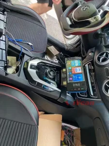 Android MDT mobile data terminal taxi bus truck fleet app 7 inch 3 RS232 1 RS485 rugged IP67 42