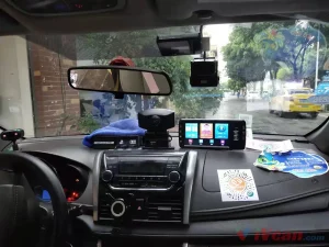 Android MDT mobile data terminal taxi bus truck fleet app 7 inch 3 RS232 1 RS485 rugged IP67 43