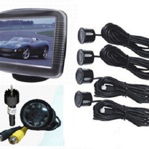 Car Parking Sensor 4 Video System with one camera blind Safe 1