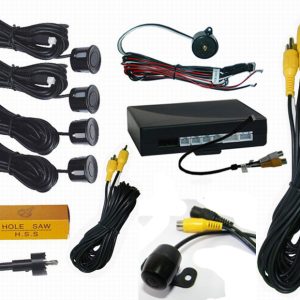 Car Parking Sensor 4 Video System with one camera blind Safe 3