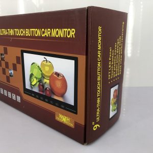 7 inch digital LCD monitor with USB SD mp5 multi-media player Vcan0952 super slim ultra-thin touch button