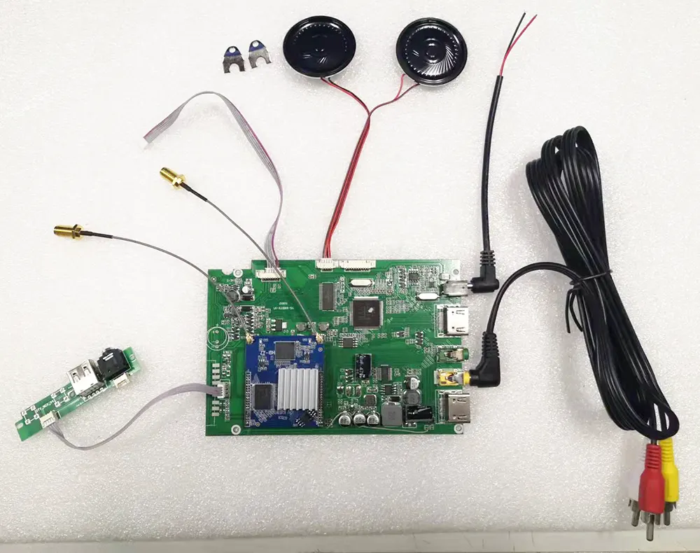 5.8G 10 اینچ گیرنده صوتی تصویری بی سیم COFDM 2 170-930 Mhz receivers ( used with 5-6 Ghz transmitters via down converters )