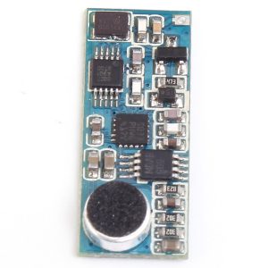 Mini Módulo Transmissor FM Microfone Sem Fio Placa de Canal Único 3-5V 100mW Sensibilidade Ajustável PLL 76.0MHz-108.0MHz 9 Mini FM Transmitter Module Wireless Microphone Single Channel Board 3-5V 100mW Adjustable Sensitivity PLL 76.0MHz-108.0MHz 2