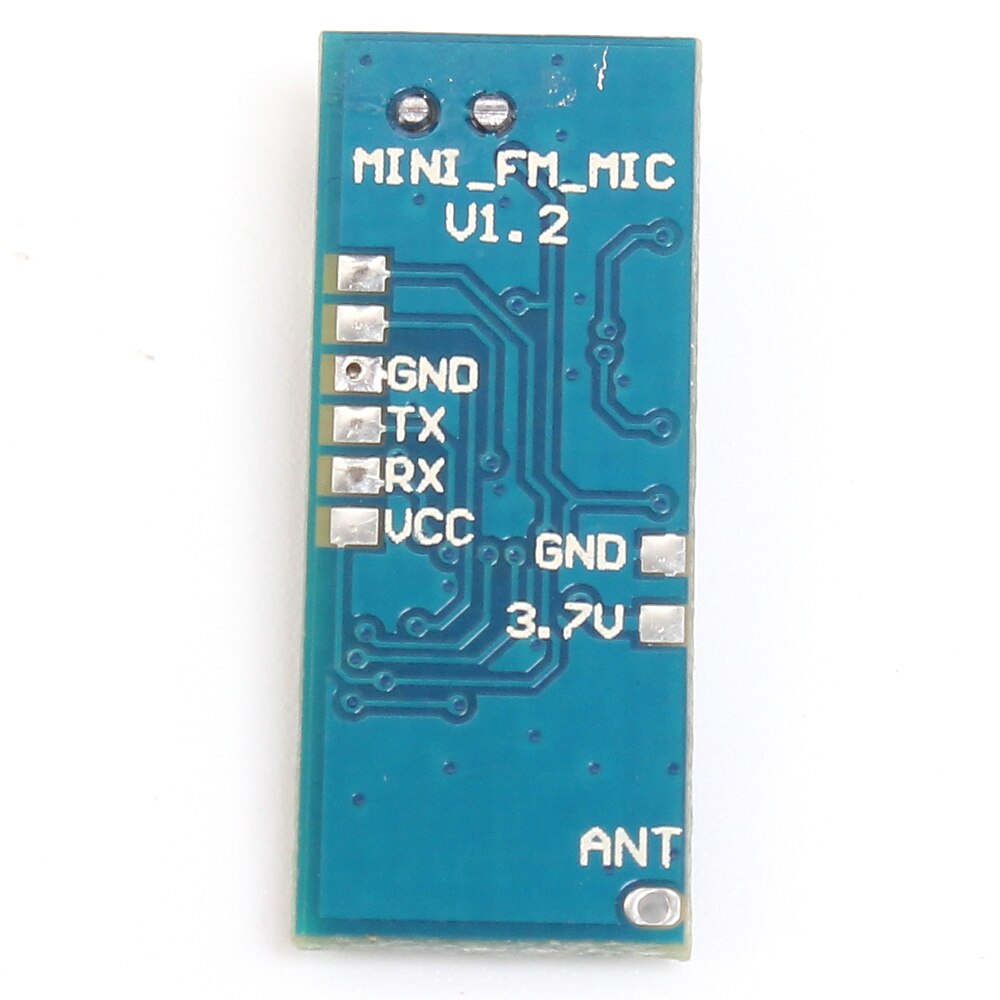 MMini Módulo Transmissor FM Microfone Sem Fio Placa de Canal Único 3-5V 100mW Sensibilidade Ajustável PLL 76.0MHz-108.0MHz7Imagem Mini FM Transmitter Module Wireless Microphone Single Channel Board 3-5V 100mW Adjustable Sensitivity PLL 76.0MHz-108.0MHz - Image 5