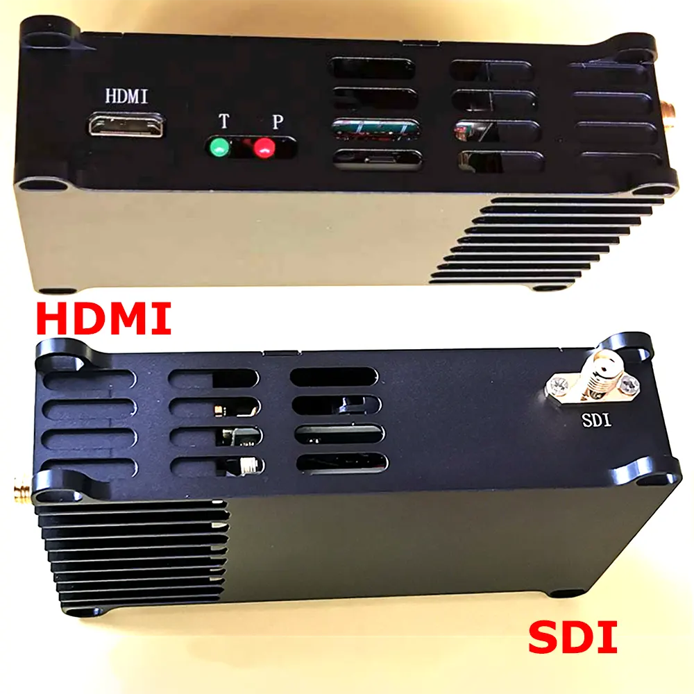 카메라 장거리 COFDM UAV UGV 다운링크 전송을 위한 무선 비디오 송신기 SDIion 11 Wireless Video Transmitter SDI for camera long range COFDM downlink transmitter