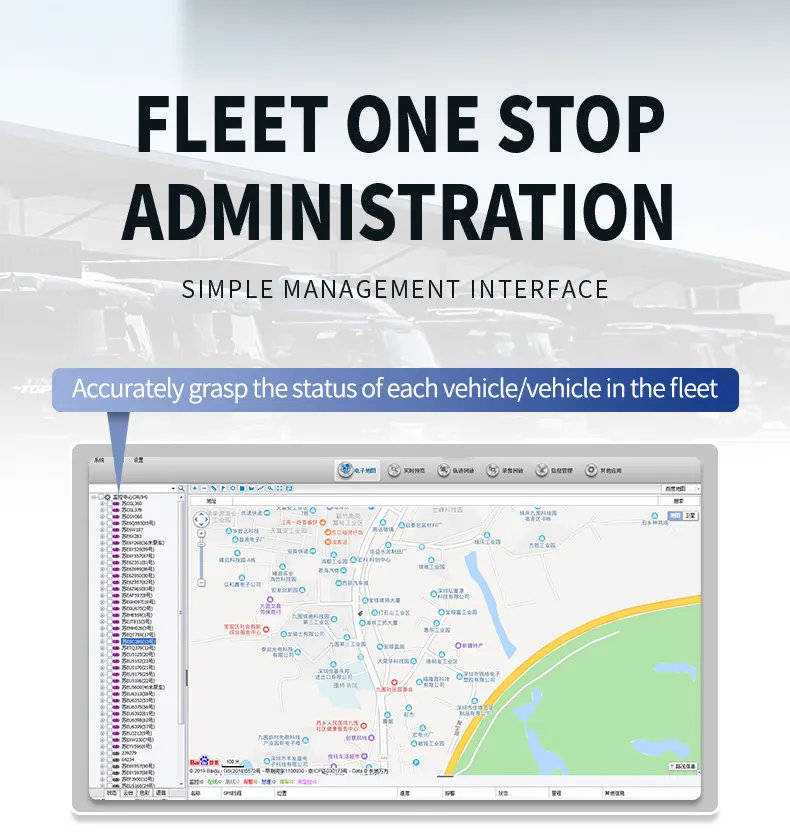 CMS 6 for 4 Channel MDVR for car bus track Vehicle 11