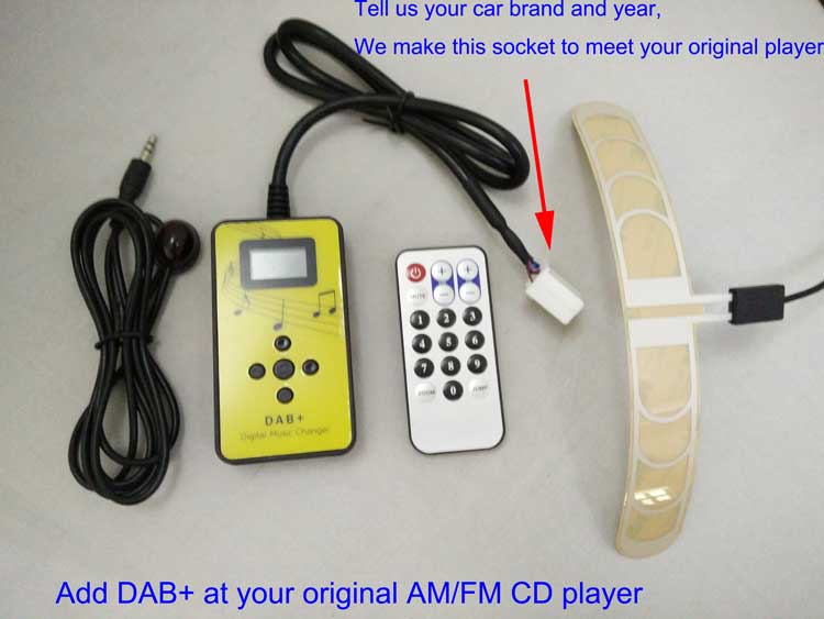 DAB digital radio receiver dab plus tuner Antenna USB power AUX input music chttps://ivcan.com/wp-content/uploads/2022/03/Keep-your-original-Radio-Plus-DAB-Radio-by-Digital-Music-Changer.jpganger 