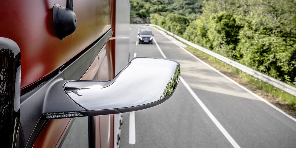Dual Lens Camera for luxury bus cargo truck side view mirror replacement 6