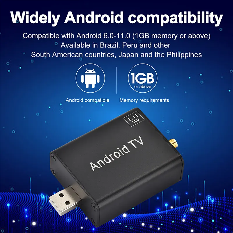 安装 ISDB-T 数字电视,带应用程序触摸屏控制,用于汽车或智能手机平板上的 android 主机 8 Install ISDB-T digital tv with app touch screen control for android head unit in the car or smartphone pad 7