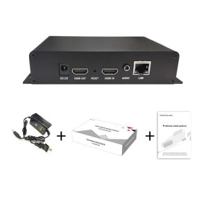 HDMI ip encoder H265 H264 1080P60FPS Video Encoder to IP Streaming, Support SRT RTMP RTSP/TS/HLS-M3U8/FLV/UDP Protocol 6