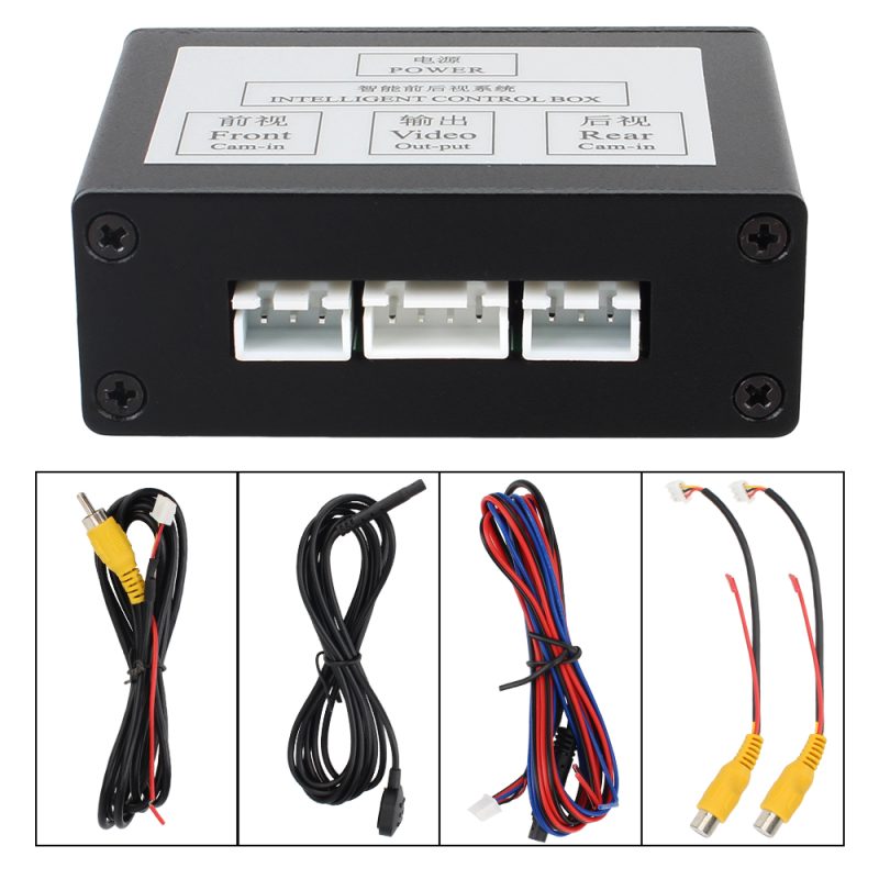 Two Way Control Box Channel Converter Car Parking Camera Video Front ...
